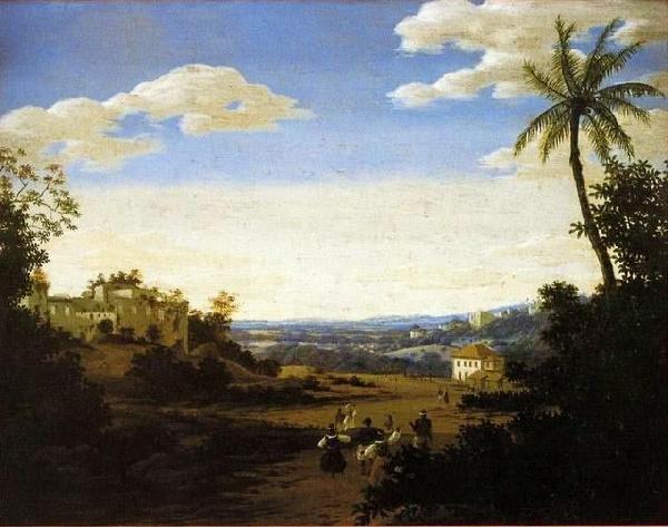 Frans Post View of Pernambuco. oil painting image
